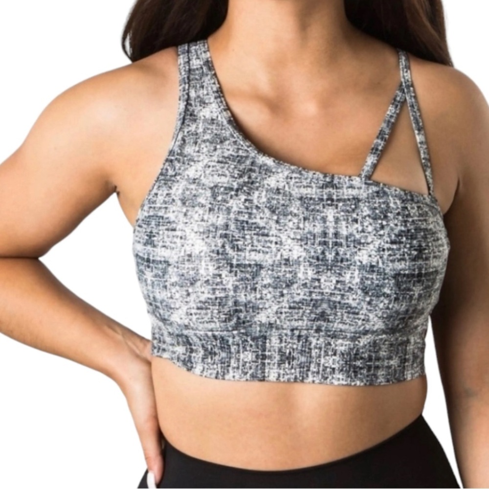 Buffbunny Vibe sports bra hustle print size L